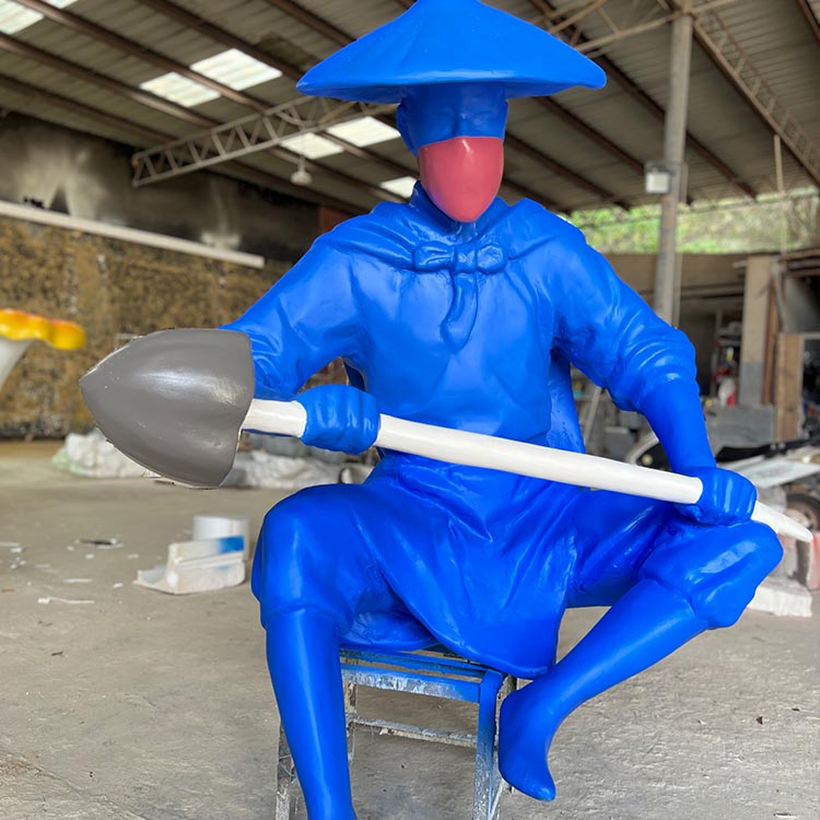 玻璃钢人物雕塑