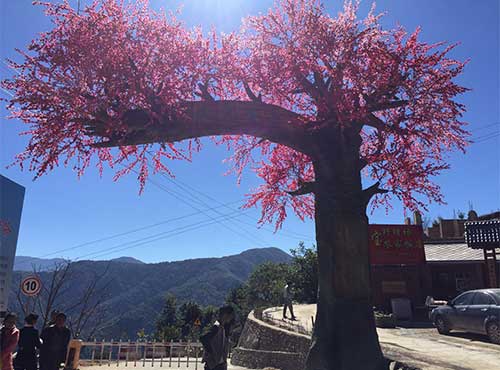 仿真樱花树